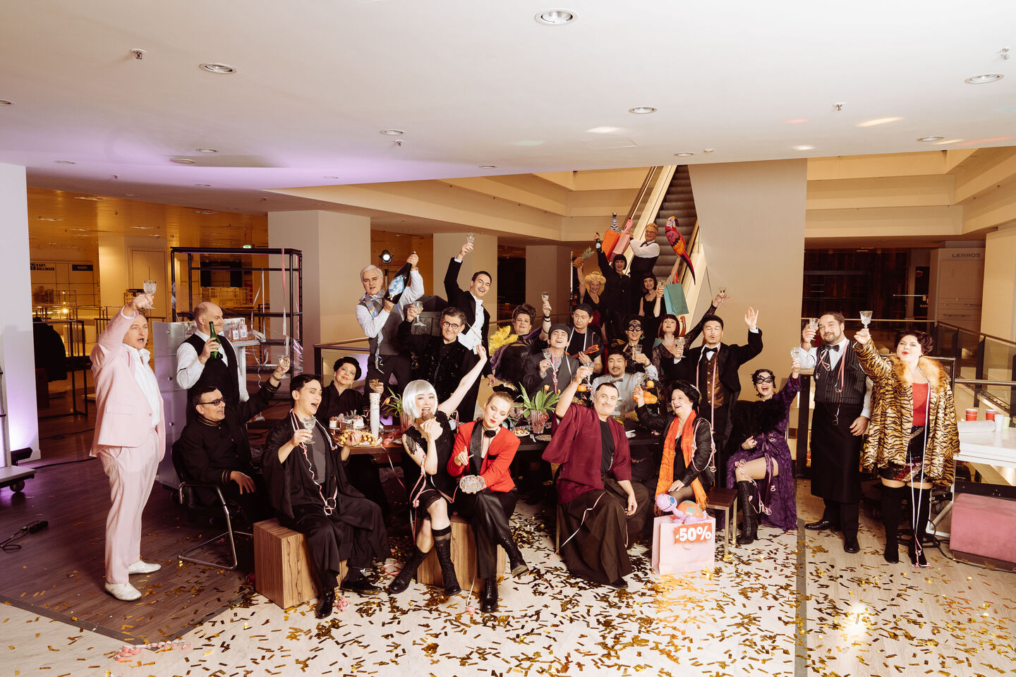 Staatstheater Cottbus in der ehemaligen Galeria Karstadt in Cottbus